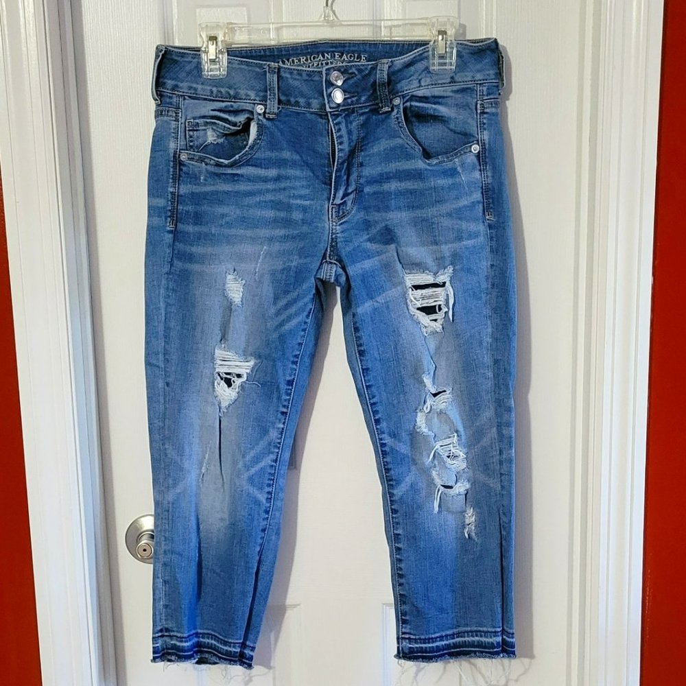 American Eagle Artist Crop Jeans - Size 12 Short